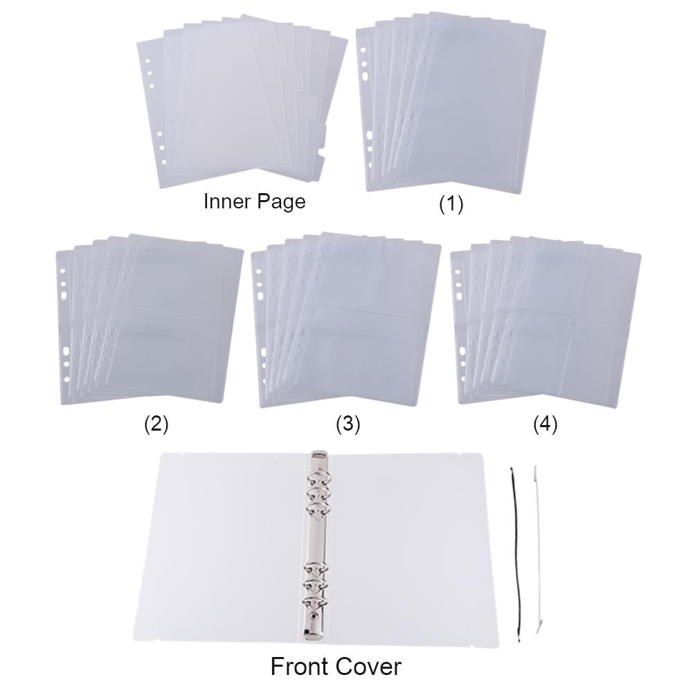 Stanzformen Aufbewahrungsbuch für Scrapbooking Album Innenseite Vorlage Behälter DIY Schablone Organizer Heft