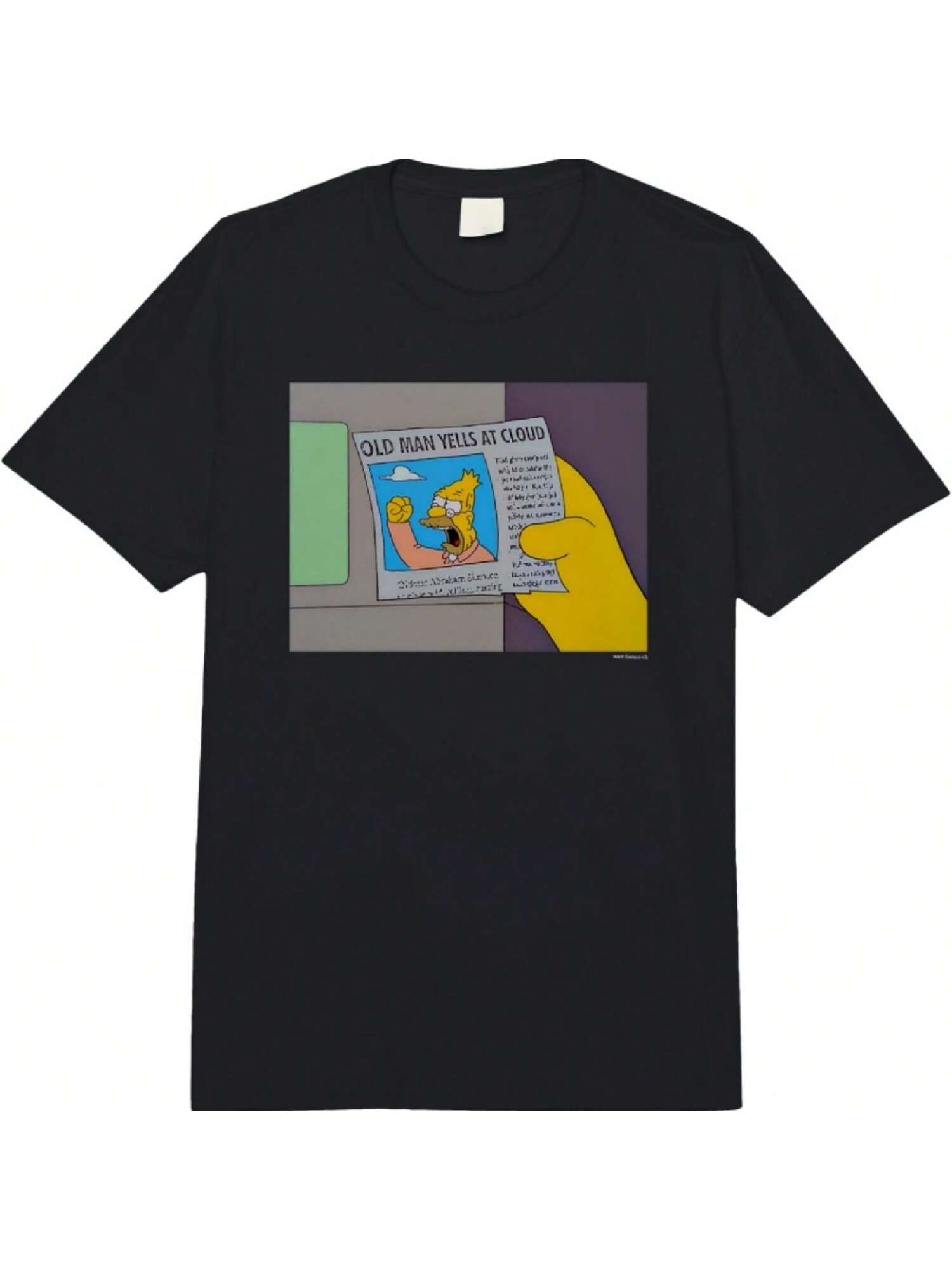 The Simpsons Homer Simson Ghost Donuts T-Shirt S разноцветный