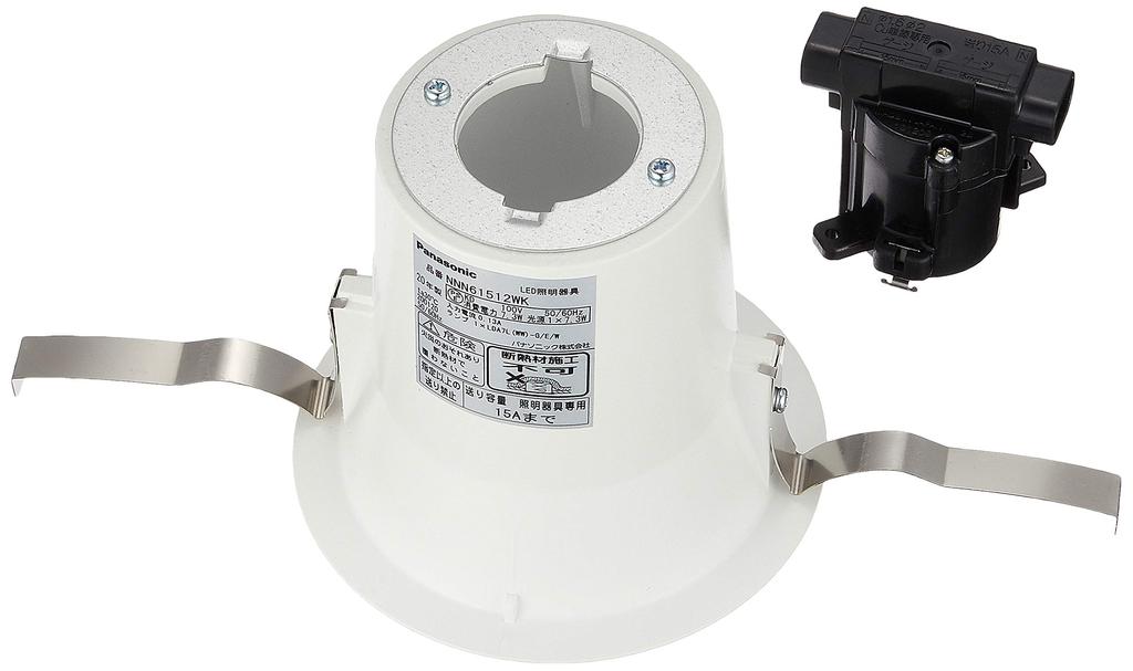 Panasonic Downlight LED Body White Bulb Color NNN61512WK 100