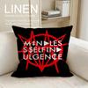 Music Mindless Self Indulgence Cushion Cover Pillowcase Set Pcs X X Breathable Washable Sofa Cushion Cover