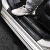 Car Door Sill Stickers Anti-scratch Decorative Trim For Nissan Sentra Serena Maxima Versa Juke Rogue Tiida X-trail Accessories