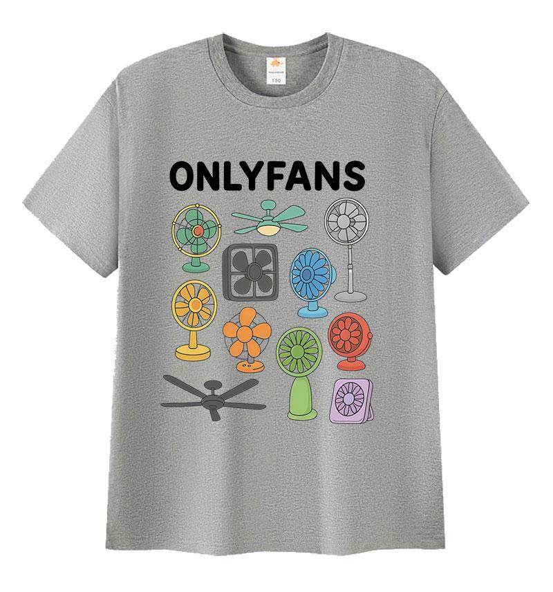 Vtipné OnlyFans Meme Tričko Pánské Dámské Humor O-Výstřih Oblečení Krátký Rukáv Trička Retro Móda Vysoce Kvalitní Bavlněné Tričko Topy