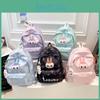 Highcapacity Pattern Cartoon Nylon Backpack Print Designs Girl Bag Student
