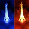 Luminária LED para iluminação Torre Eiffel, peça central para bolo, decoração para presente de dia dos namorados