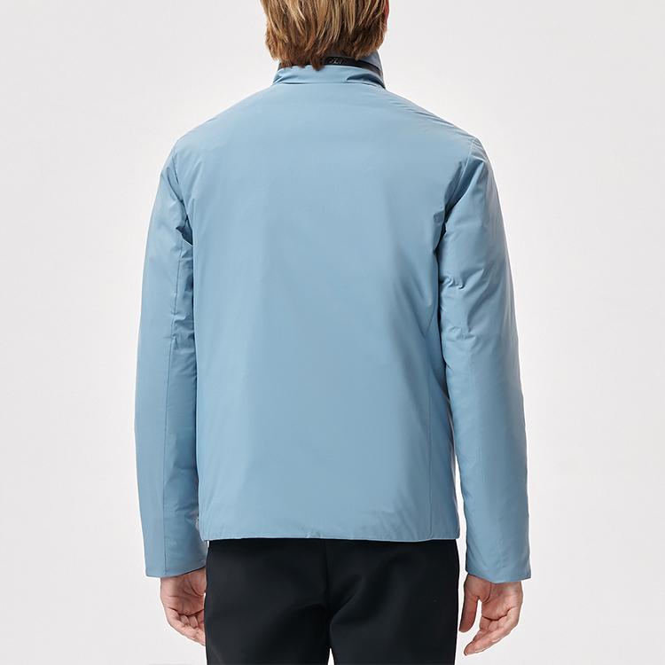 FILA Athletics Warm Sports Casual Stand Collar Down Jacket Winter Men jackets Soft-Blue A11M145906F-LB