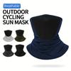 Cycling Mask Outdoor Motorcycle Bicycle Riding Half-Face Mask Scarf Breathable Neck Gaiter Breathable Mesh Quick-Dry Neck Gaiter