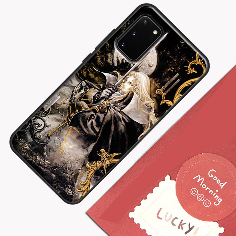 Castlevania Case For Samsung Galaxy S22 S21 S23 Ultra Note 20 S8 S9 S10 Note 10 Plus S20 FE Back Cover