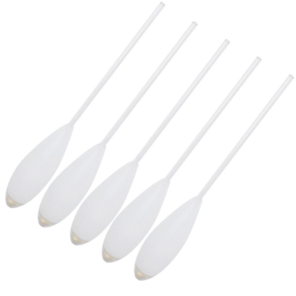 5PCS Slow Sinking Sinking Float White Gold Fishing Bobber Durable Fishing Floats Fly Fishing