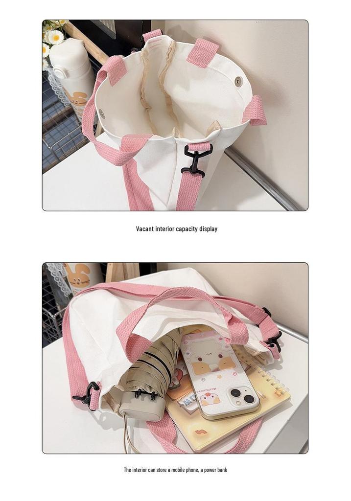 Korean Boy Group Canvas Shoulder Bag - Best Seller Student Handbag