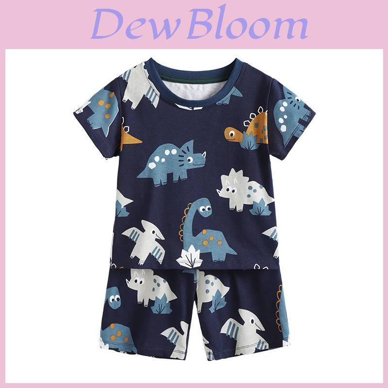 Malwee Boy Summer Casual Cotton T Shirt Shorts Set For Kids 3 -8 Years Old