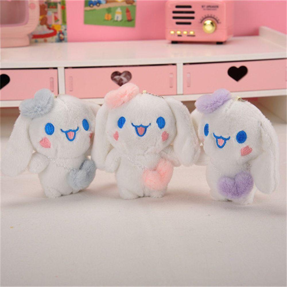 Sanrio Cinnamoroll Lover Keychain High-quality Plush Pendant For Anime Fans