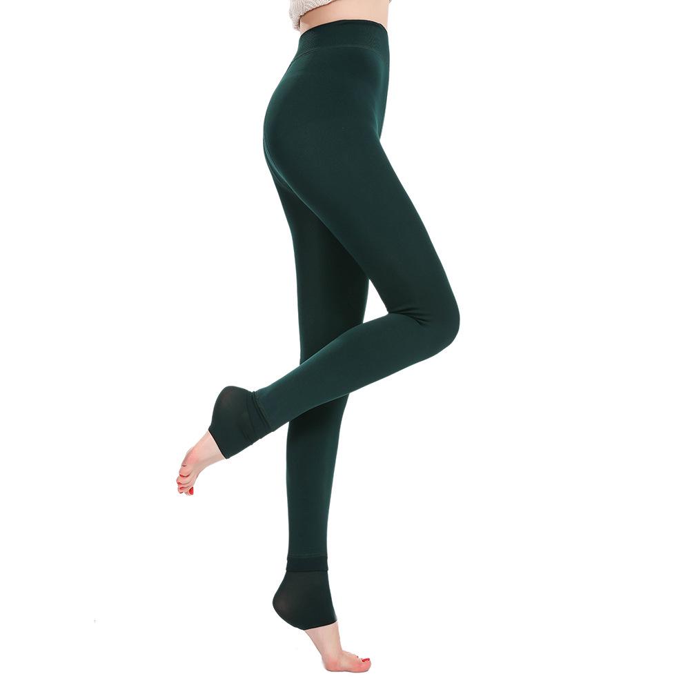 Women’s Fleece-Lined Velvet Slimming Leggings – Warm, Slim Fit for Autumn/Winter