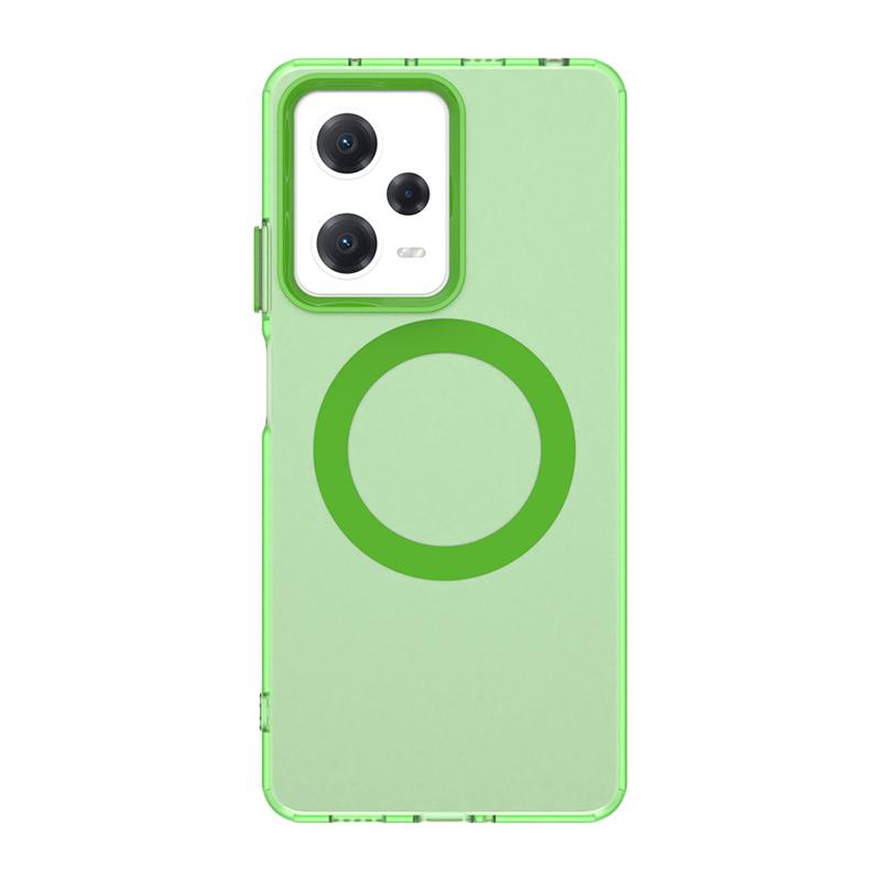 Magnetic Adsorption Wireless Charge Clear Case For Xiaomi Poco X5 Pro Transparent Case For Poco X5 Pro Case For Poco X5 Pro 5G