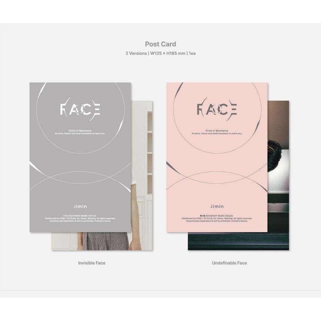 BTS Jimin 1st Album - 'Face' (Photobook Ver.)