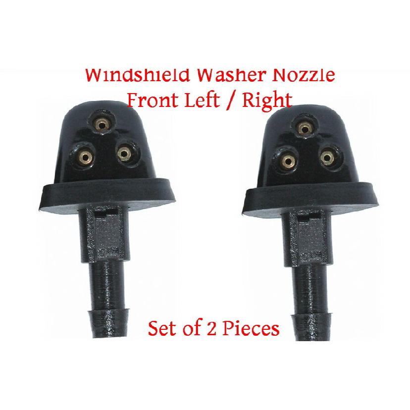 Set of 2 Windshield Washer Nozzle Front Fits: Grand Vitara Swift SX-4 2005-2015
