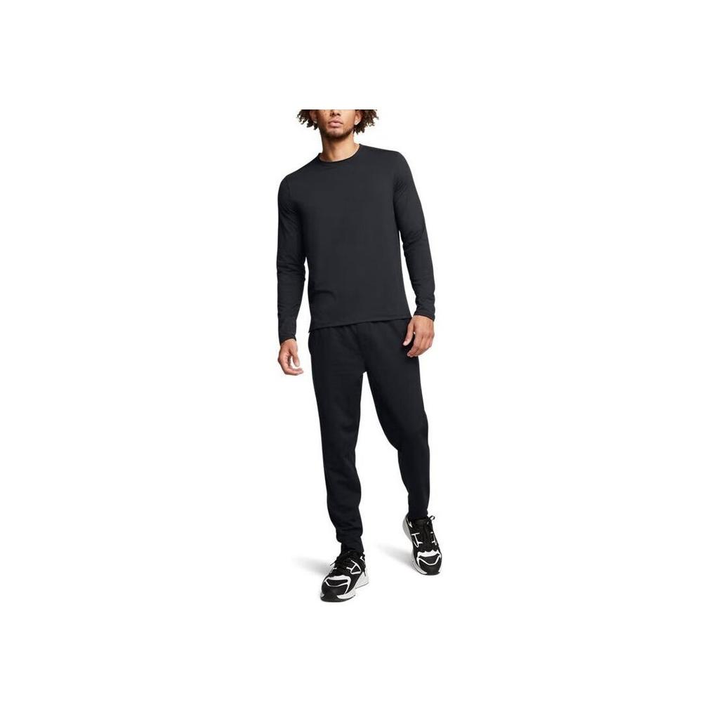 Under Armour Meridian Training Soft Comfortable Long Sleeve T-Shirt Men Tops Black 1386975-001