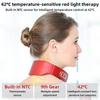 Intelligent Electric Neck Massager 6 Modes 9 Adjustable Speeds Neck and Shoulder Massage Relieves Fatigue Automatic Heating