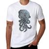 Cthulhu Draw Tshirt Utility Work Short Sleeve Top
