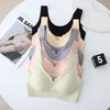 Seamless Wide-Shoulder Back-Enhancing Tank Top Bra for Women