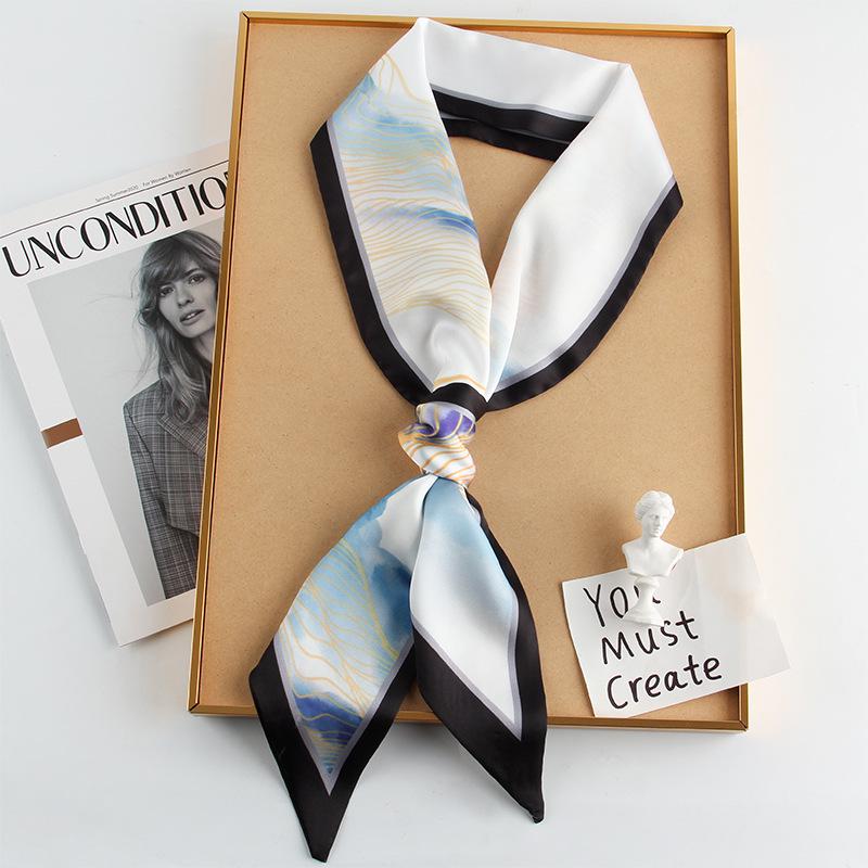 Ceinture Écharpe Mode Femme 2025: Accessoire de Taille Élégant pour Jupes et Jeans - Design Long et Élégant en Ruban