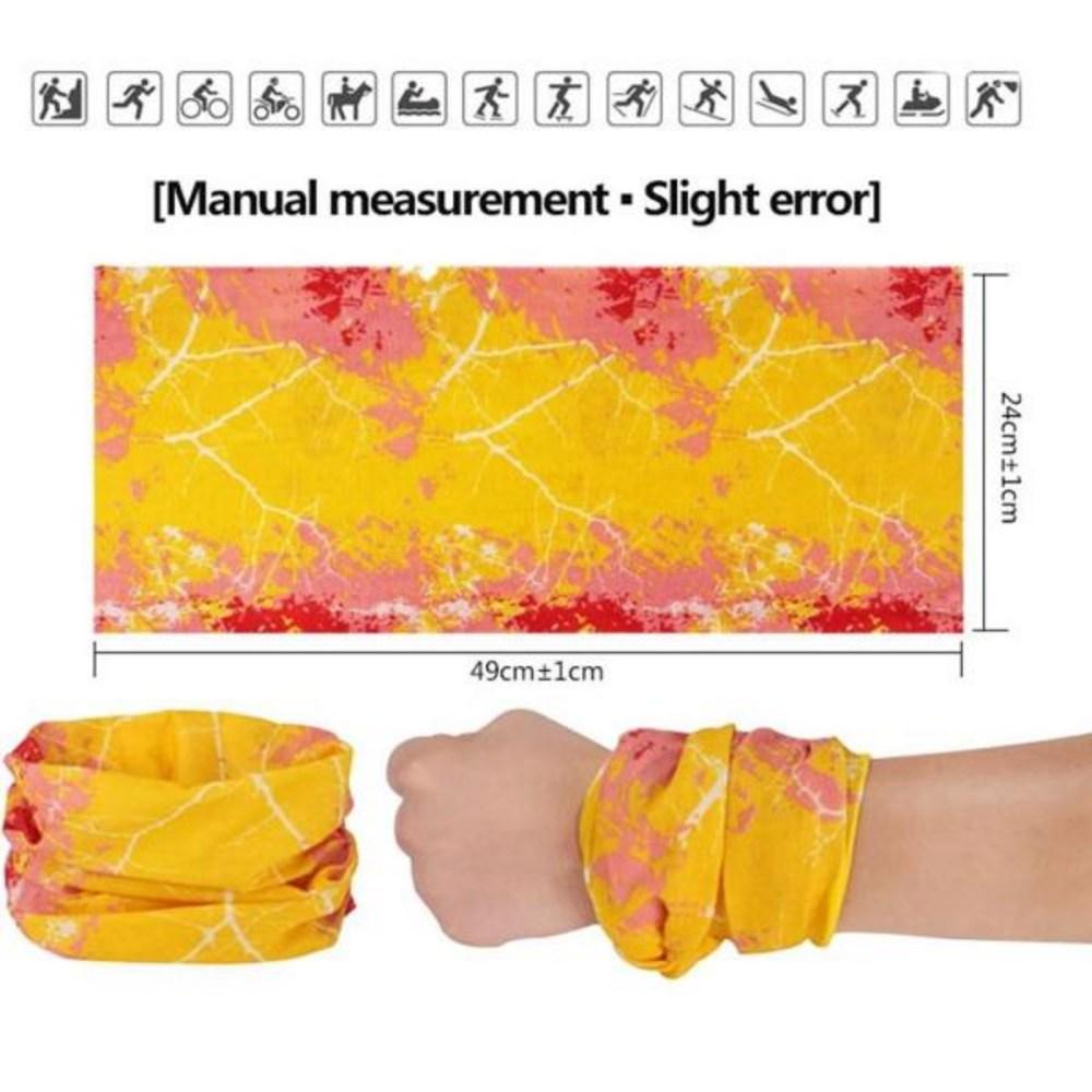 Ice Neckband Unisex Fashion Head Face Sunshade Collar Gaiters Tube Bandana Scarf Sports Headwear Dustproof Outdoor Fishing, 2) 6