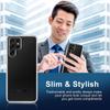 Ultra Thin Clear Silicone Case For Samsung S24 S23 S22 S21 S20 FE S22 S20 Ultra S10 Plus Lite S10E Soft Full Case Slim Coque