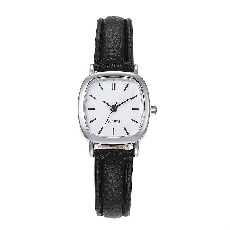Stylish Ladies' Pu Leather Quartz Watch - Fashionable Alloy Pointer Clock with Precise Timekeeping - Ideal Gift for Women