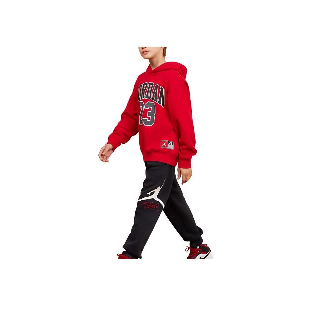 Jordan Classic Fashion Letter Loose Versatile Hoodie Kids hoodies Bull-Red JD2342098GS-003