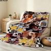 1PC Gremlins Patterned Flannel Blanket Suitable For All Seasons For Home Decor Warmth And Comfort Gifts Holiday Present