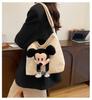 2025 Korean Style Large Capacity Tote: Cute Cartoon Casual Shoulder Handbag