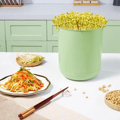 Automatic Bean Sprouts Maker Automatic Health Sprouts Box with Lid Larger Capacity Healthy Bean Grower Automatic Garden Bean