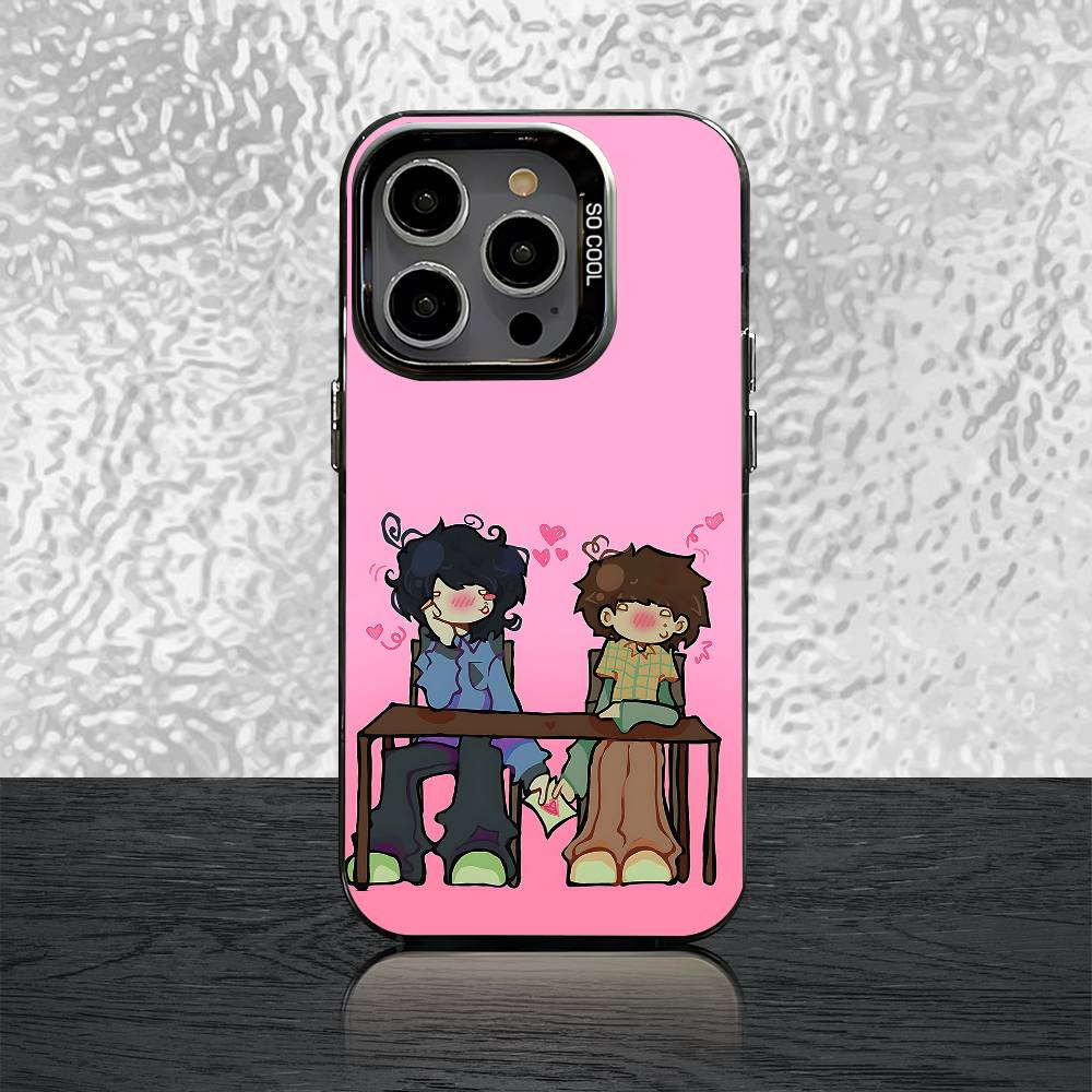 Byler Will Mike Onewheatmark Phone Case For iPhone 14,16,12,15,13,17,11,E,Pro,Max,Plus,Air,Mini Black Soft Cover iPhone12