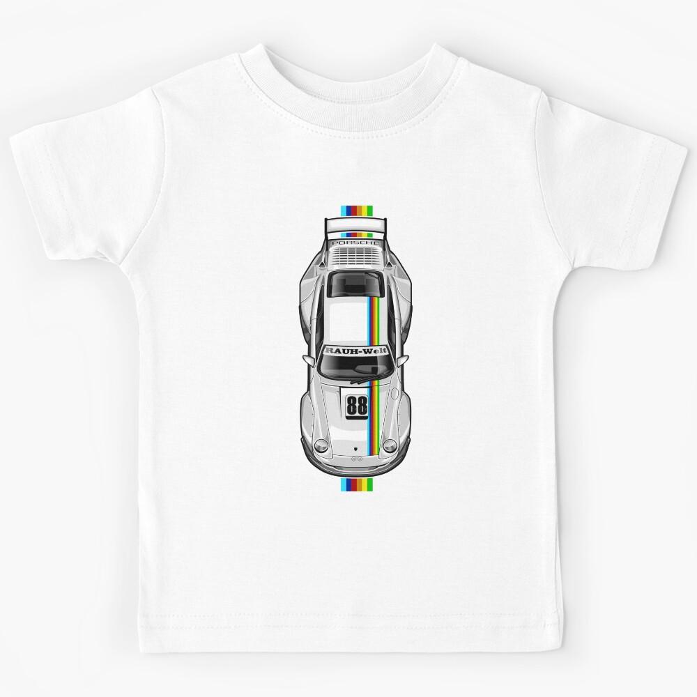 RWB 993 White RGB Livery Series 4 Kids T-Shirt 160