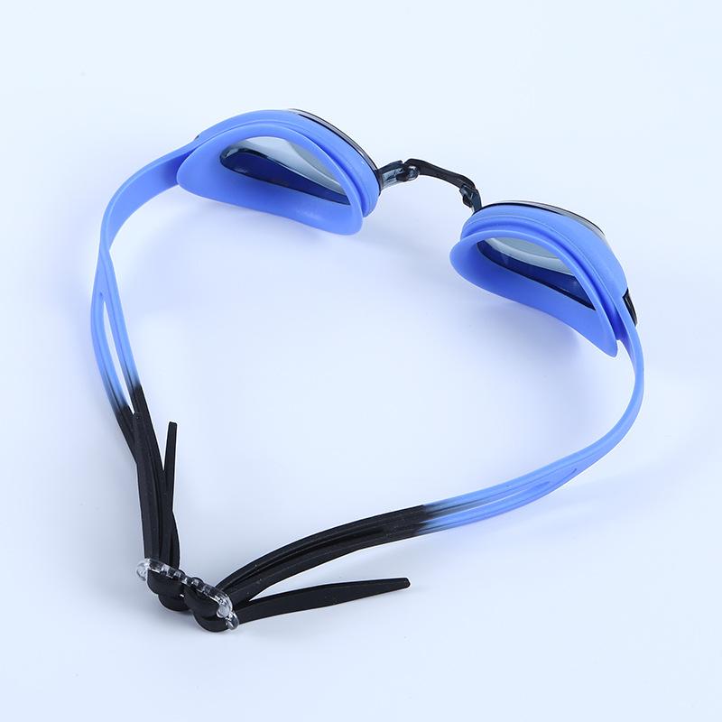 Daily competition children s swimming goggles, high-definition, prescription, waterproof, anti-fog, unisex racing goggles оранжевый