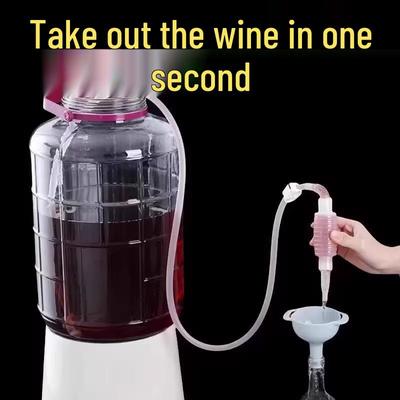Wine Sampler & Self-Priming Siphon Filter Tool
