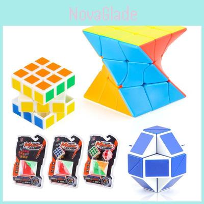 Unique 5cm Kids' Puzzle Cube Educational Twisting Magic Cube Toy For Mind Development
