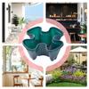 Strawberry Tower Planter Vertical Stackable Anti-Slip Drainage Planter Indoor Outdoor Vegetable Pots For Garden Yard Farm Patio