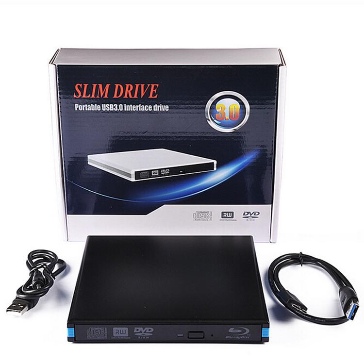 High-Speed USB 3.0 External Blu-ray BD-ROM Disc Drive