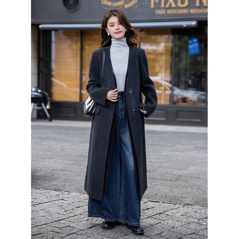 Mocana Women's Double-Sided Wool Coat