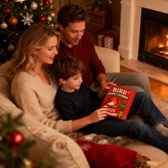 Ptačí adventní kalendáře 2025 24 dní Akrylové ptačí ozdoby Vánoční odpočítávací kalendář Zábavná zvířecí vánoční stromková dekorace Sváteční dárek pro milovníky ptáků