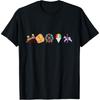 Carnival Rides Roller Coaster Ferris Wheel Carousel T-Shirt