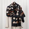 Arrange Love 70 New Autumn and Winter Skin-friendly and Warm Imitation Cashmere Printed Scarf Sweet and Versatile