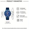 New Fashion Sports Men's Watch, Casual Calendar Men's Wrist Watch, Ideal Choice for Gifts
