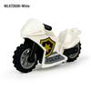 Police Motorcycle Building Blocks Toy for Kids - Black Wheel Parts - Hot Sale