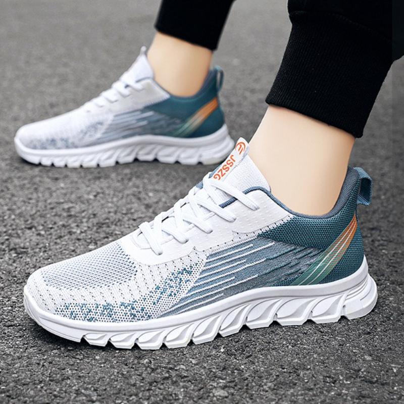 39-45 Size Men's Casual Sneakers Lightweight Breathable Soft Sole Running Shoes Summer Non-slip Wear-resistant Hiking Shoes 2025