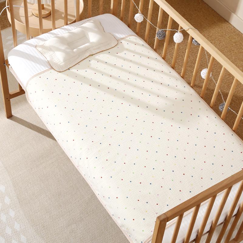 Washable Large Incontinence Pad: Waterproof, Breathable Cotton Bed Sheet for Newborns & Menstrual Use