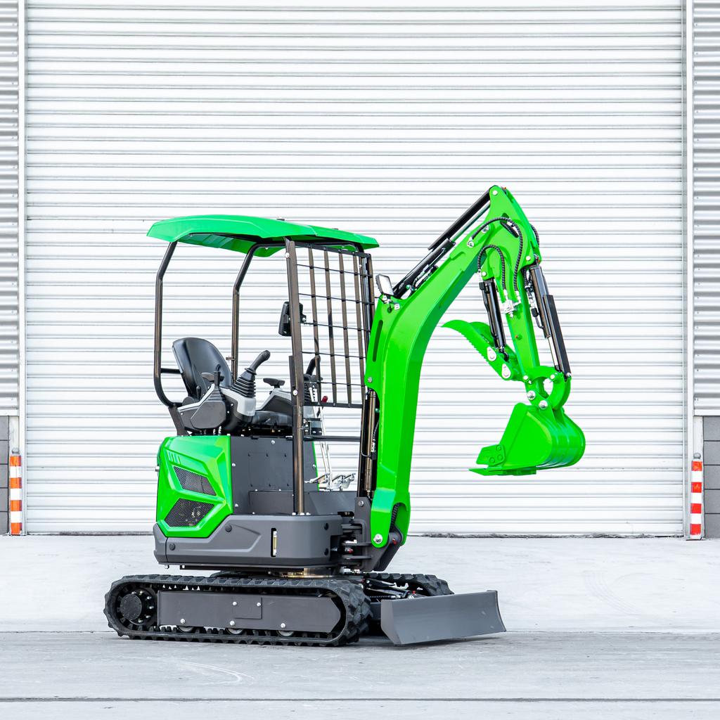 Oversea Stock Tracked Crawler Excavator Digger 1.8 Ton Yanmar Kubota Engine Crawler Excavator In Germany