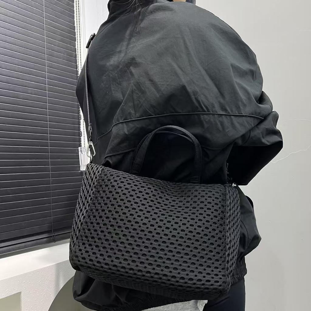 Women'S Mesh Simple Tote Bag Large Capacity Versatile Trend Single Shoulder Oblique Span Bag