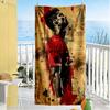Cristiano Ronaldo Beach Towel Super Soft Microfiber Quickdry Fabric Comfortable Lightweight