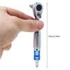 72 Tooth Mini Ratchet Wrench Spanner with Magnetic Bit Holder for Bike Repair and DIY Projects Compact Alloy Steel Tool